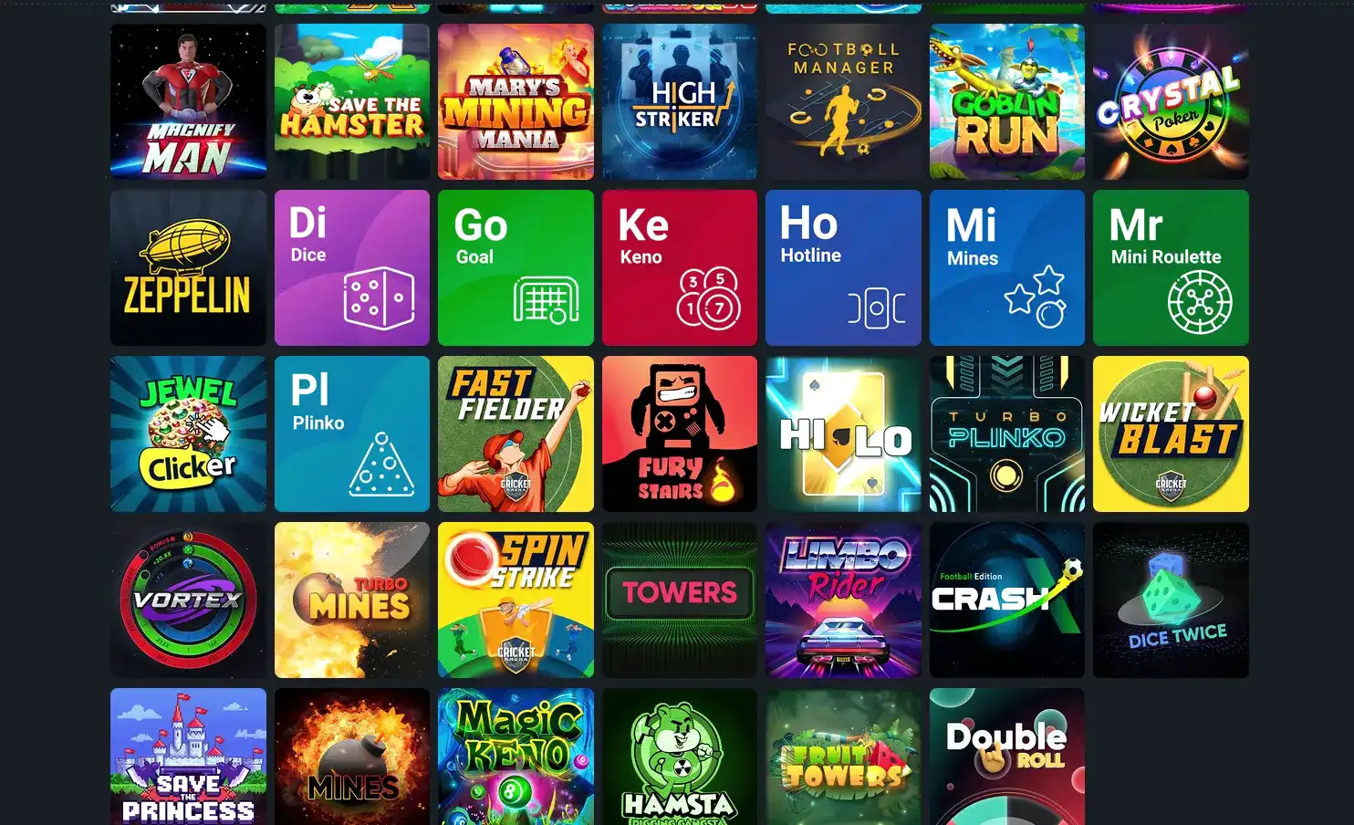 Интерфейс игрового зала казино Йорлут с яркими слотами